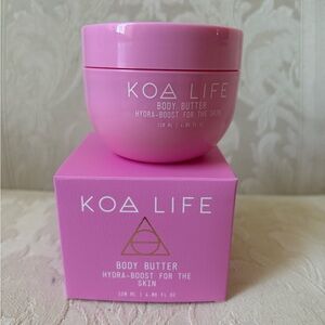 Koa Life Hydra Boost Body Butter Moisturizer BNIB